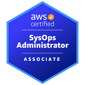 AWS Certified SysOps Administrator Badge