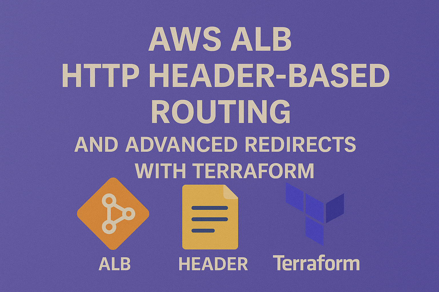 AWS ALB HTTP Header-Based Routing and Advanced Redirects with Terraform