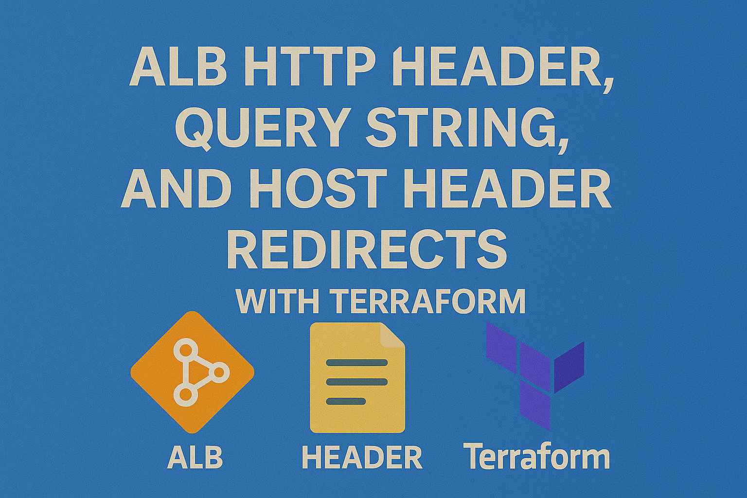 Advanced ALB Listener Rules with Terraform: HTTP Header Routing & Redirects