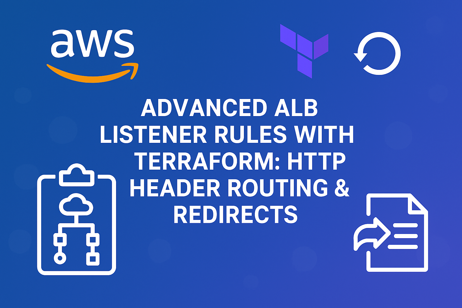 Advanced ALB Listener Rules with Terraform: HTTP Header Routing and Redirects